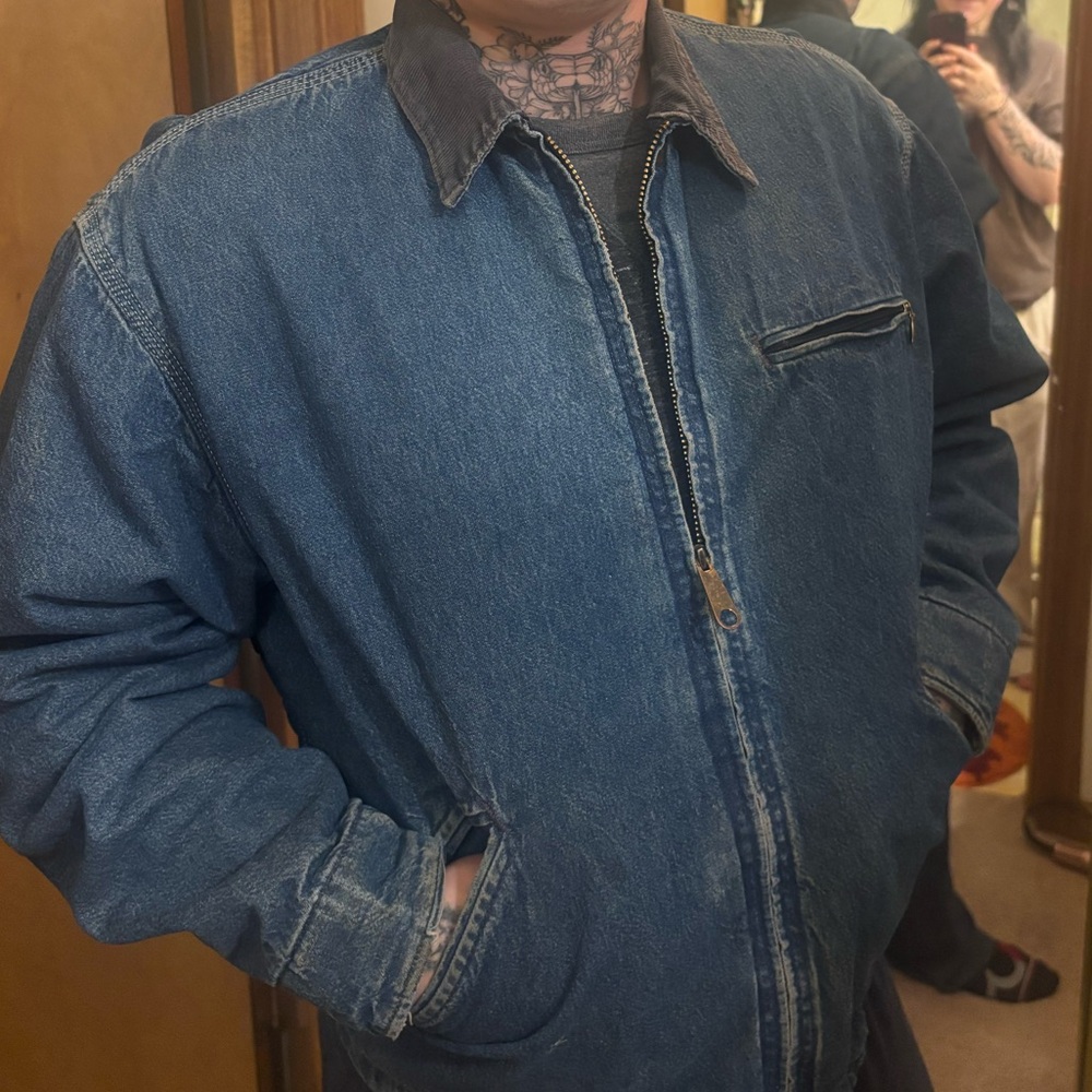 Carhartt Men's Indigo Denim Jacket